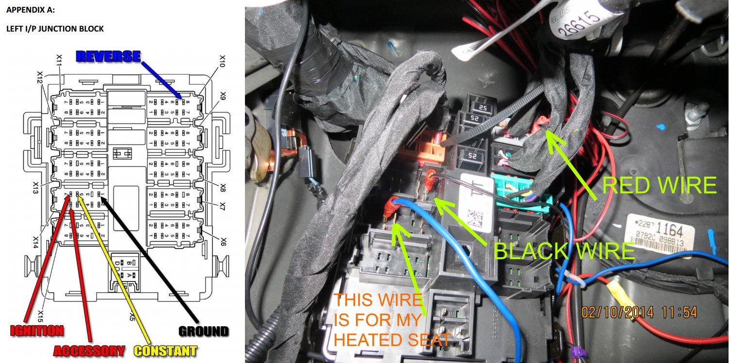 Hardwire my backup camera monitor Where to grab power from? 1999