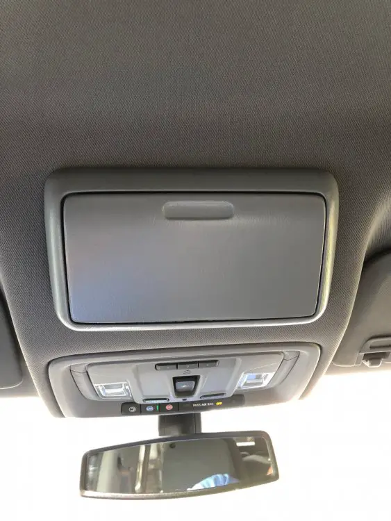 Added sunglass holder to headliner - 2019/2020 Silverado & Sierra Mods