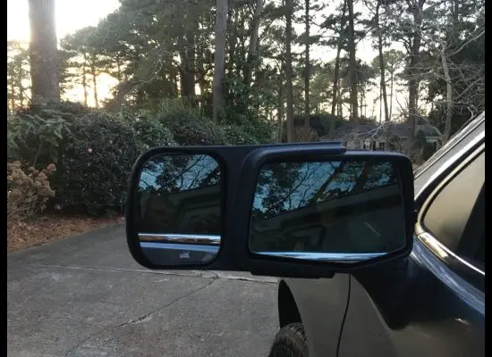 Longview Towing Mirror Longview LVT-1820 Espejo de remolque sin cordones  original para GMC Sierra/Chevrolet Silverado (2019-2020)