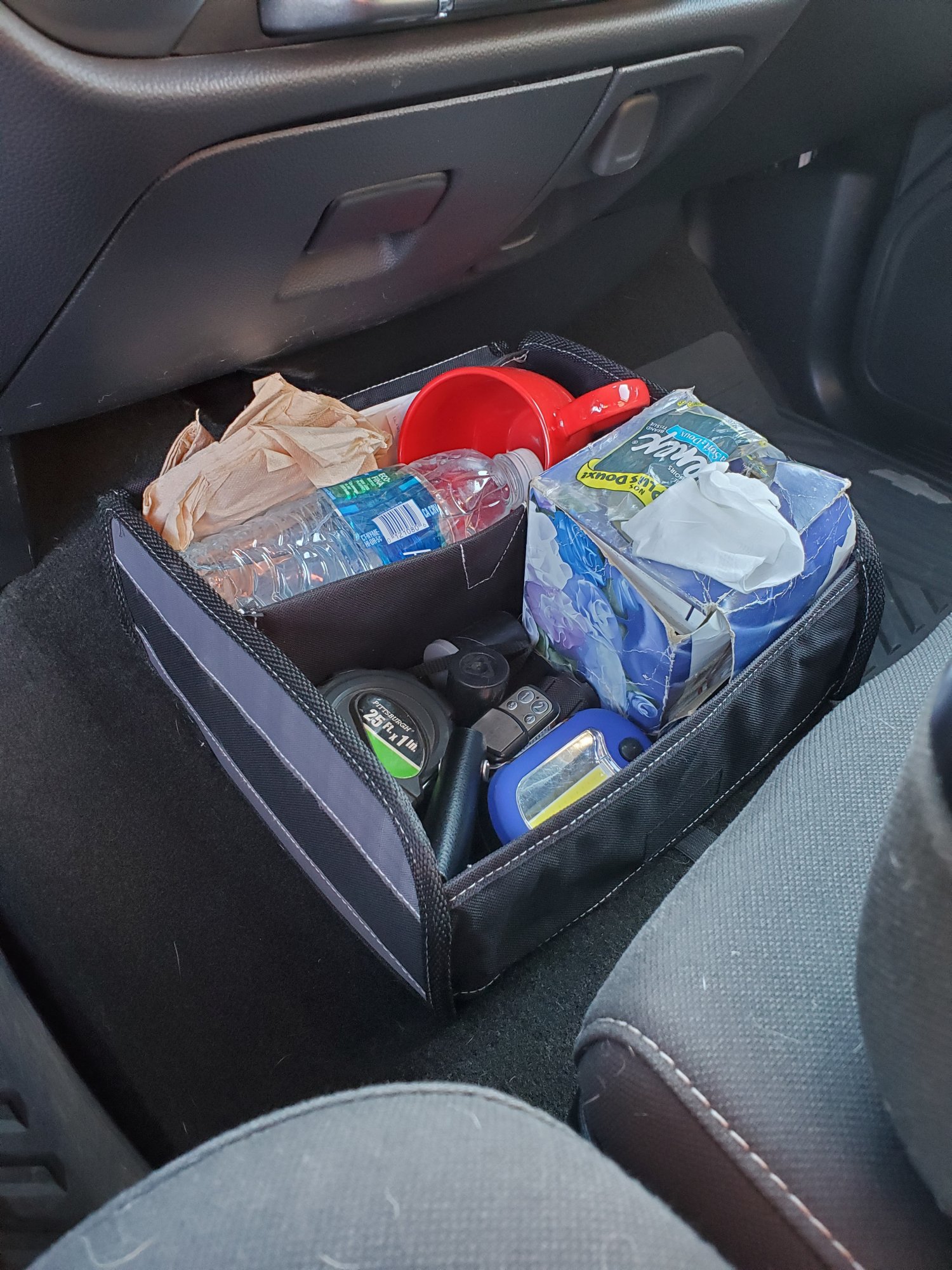 Truck front on sale floorboard organizer