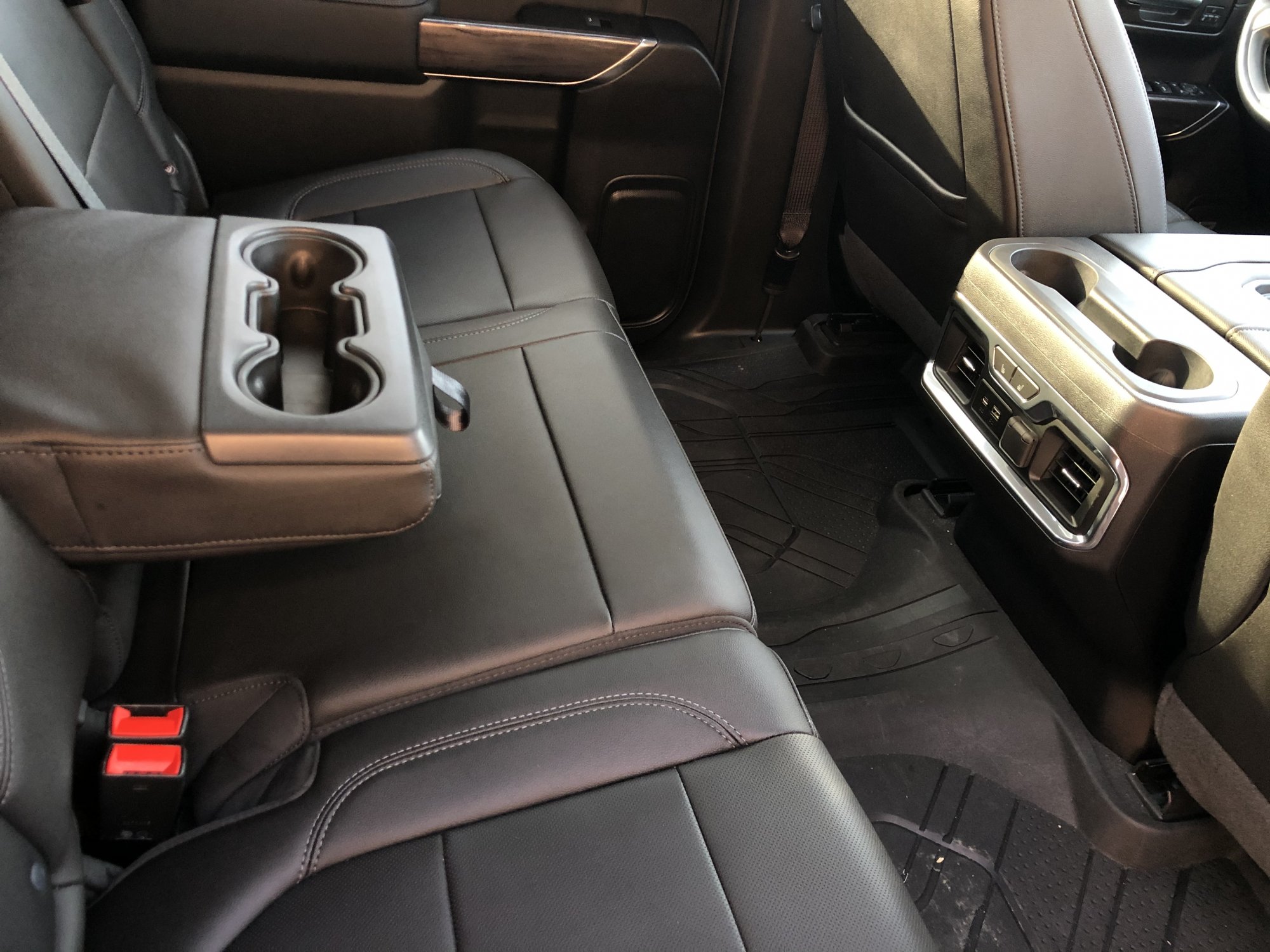 2020 silverado rear seat cup holder