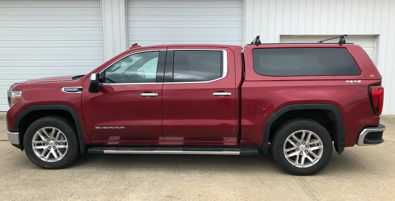 Silverado With Camper Shell