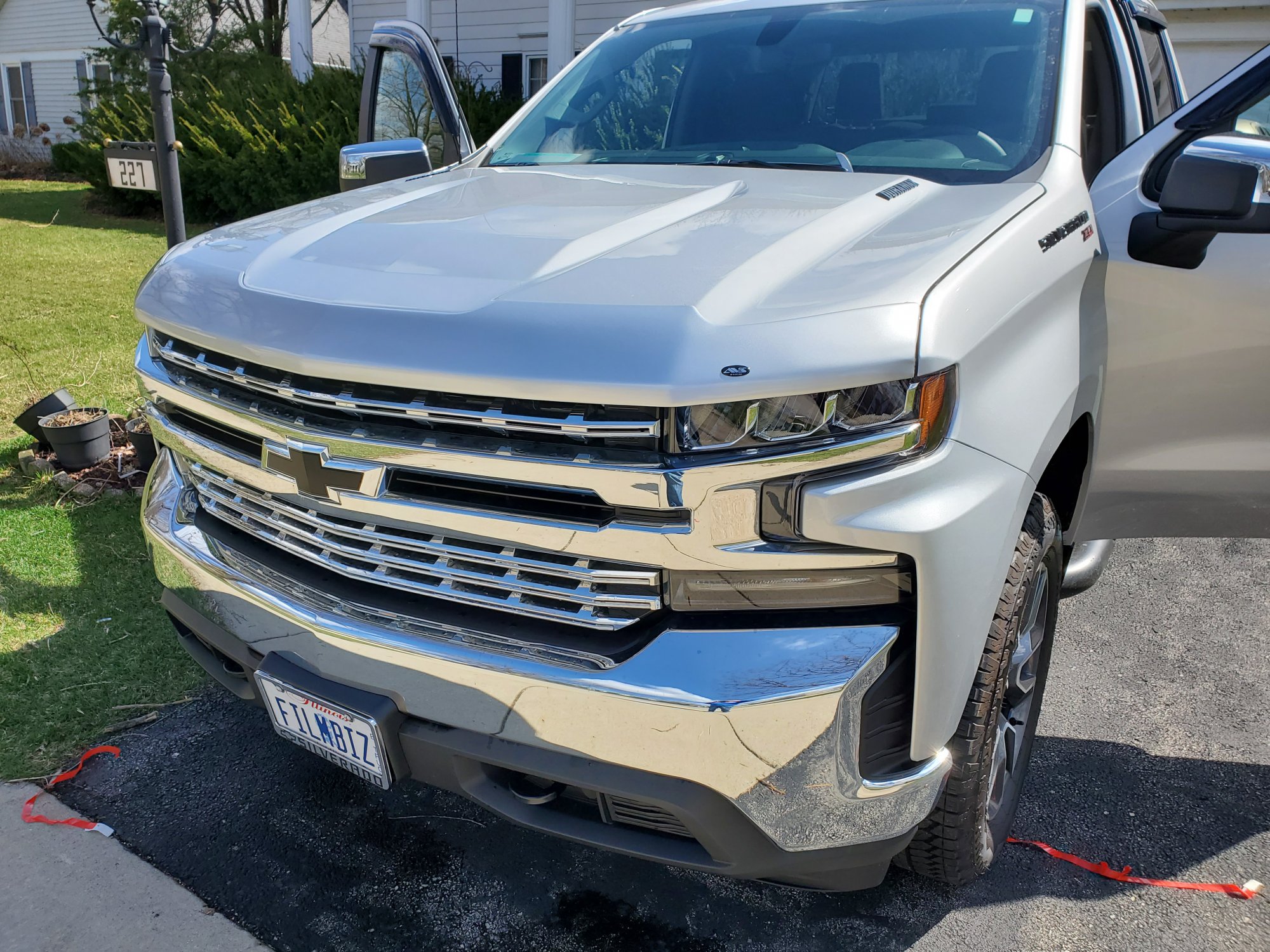 Just Installed the New Lund/AVS bug shield - 2019-2025 Silverado ...