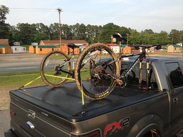 stake pocket bike rack