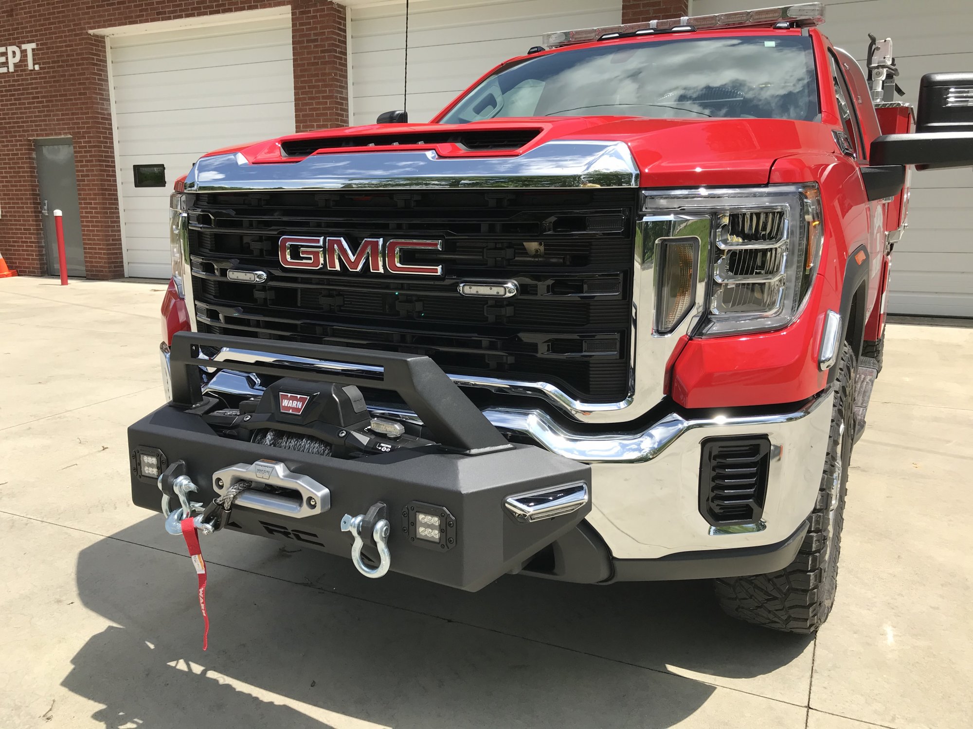 Winch Mount option 2020+ Silverado HD & Sierra HD Mods