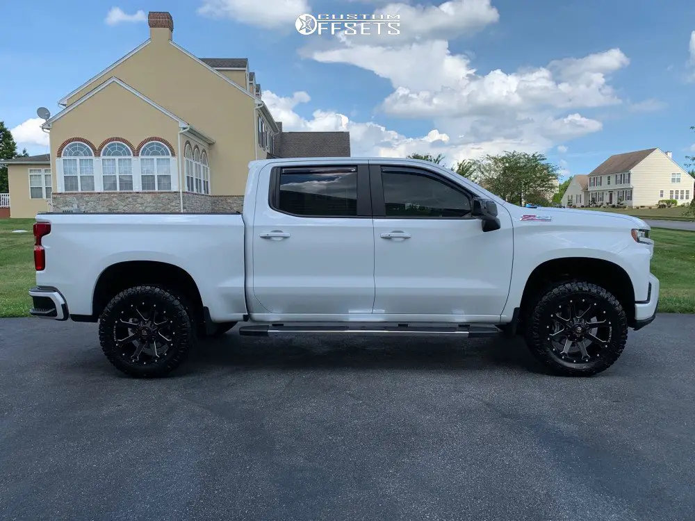 Black Wheels On White Ltz 19 21 Silverado Sierra Mods Gm Trucks Com