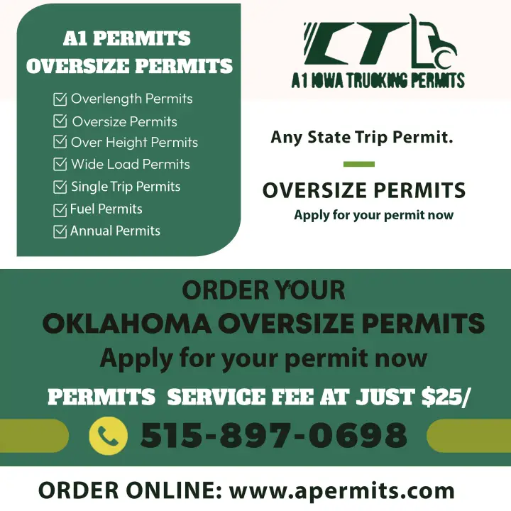 Oklahoma Oversize Permits Trucking Regulations Information