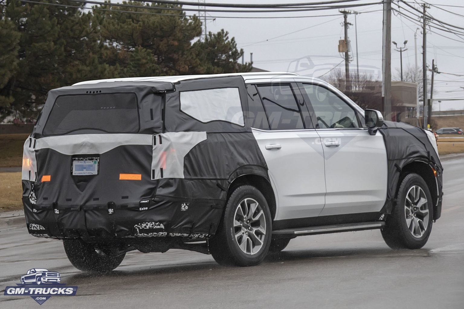 Disguised 2024 Chevrolet Tahoe Prototypes Photographed