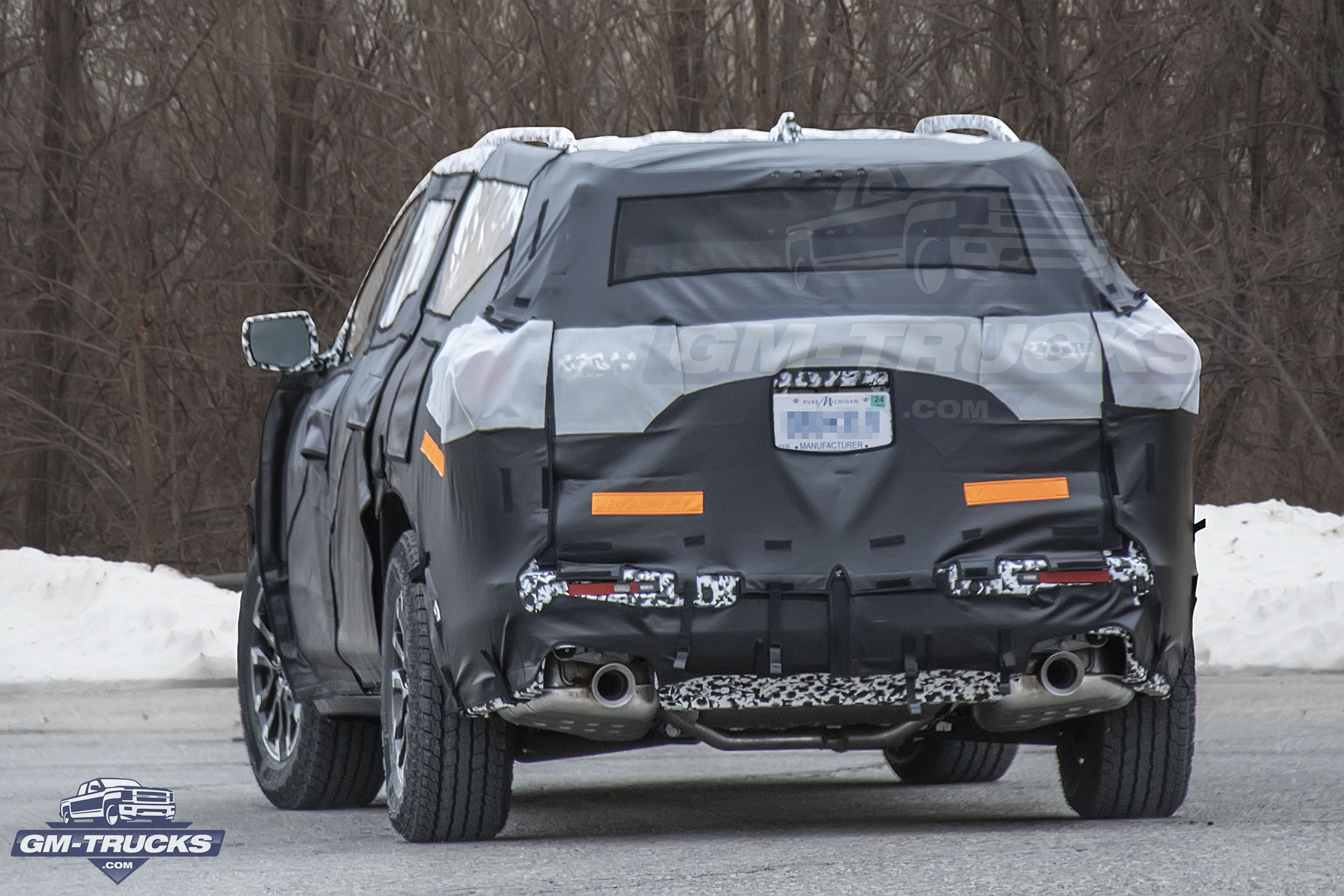 Off Road Oriented 2024 Gmc Acadia At4 Prototype Photographed Gm