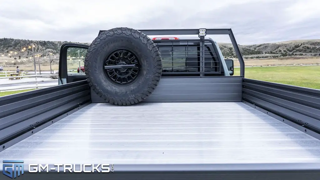 The AEV GMC Sierra Grande Concept's Rear Tray Bed Is Ready For Any Number of Off-Road Uses