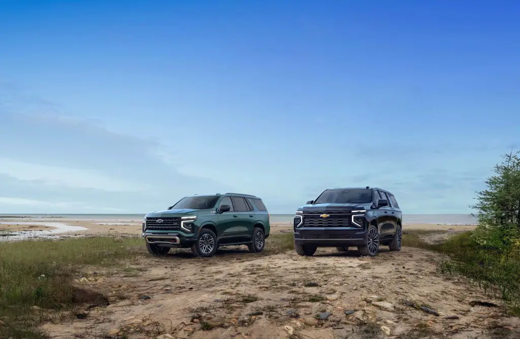 The 2025 Chevrolet Tahoe and Suburban