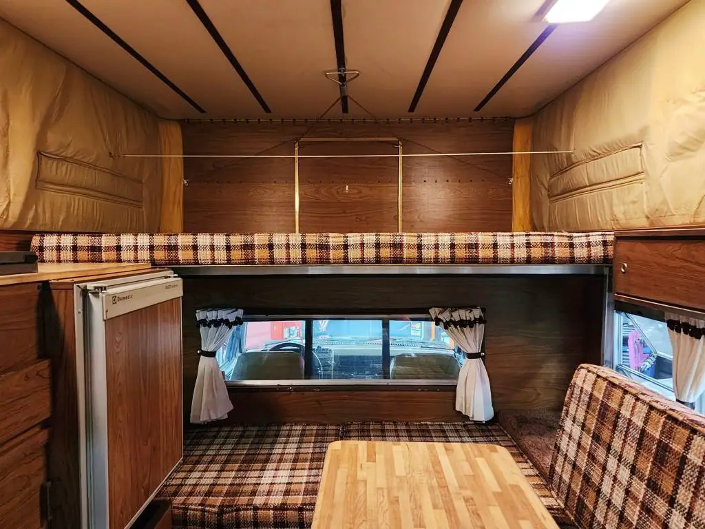 A 1986 period correct camper interior- part of a 1986 GMC Sonoma for sale