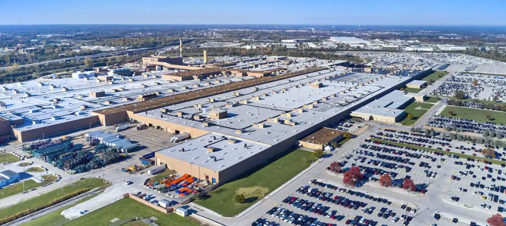 The General Motors Wentzville Assembly Location - Which manufactures the Chevrolet Colorado and GMC Canyon