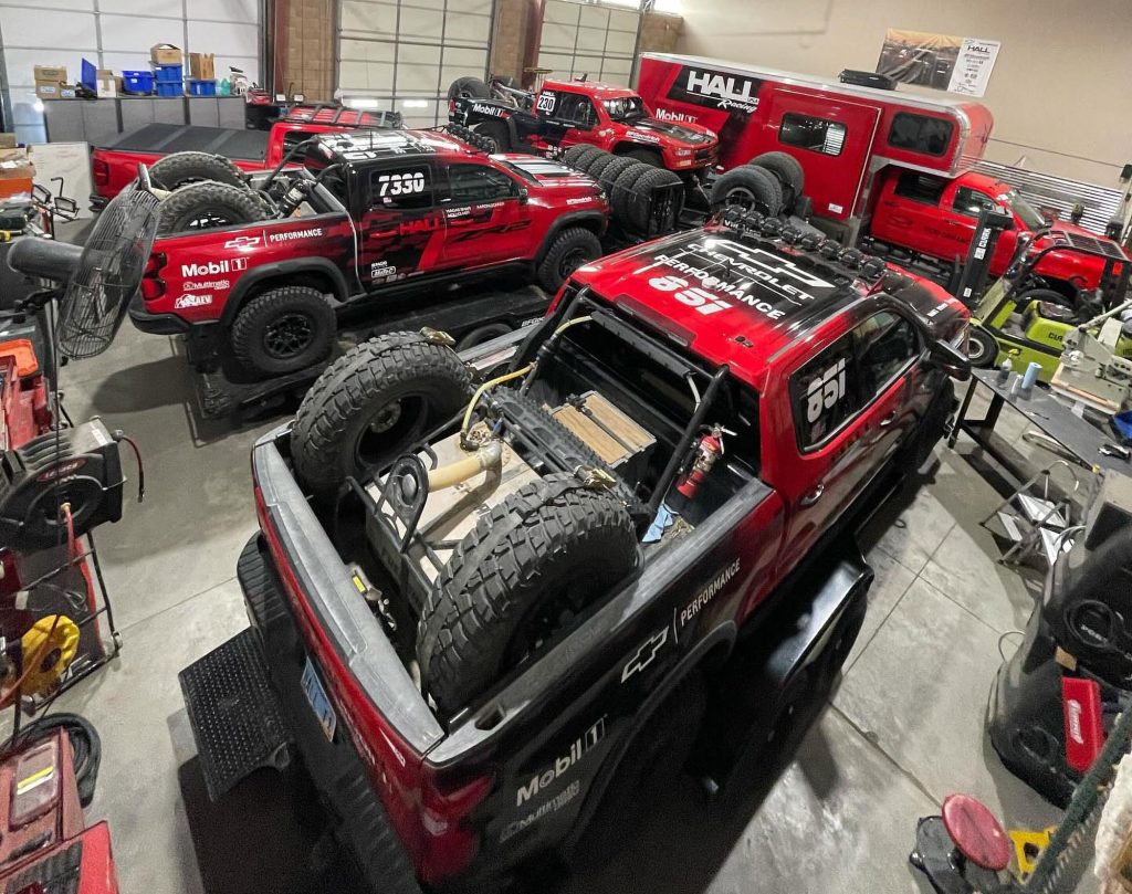 The Hall Racing Shop - Preparing for the 2024 Mint 400 (Image Courtesy Chad Hall - Hall Racing)