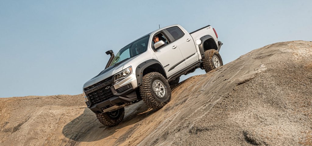 Yes, 35-inch tires are a possibility for Colorado ZR2 without a lift. 