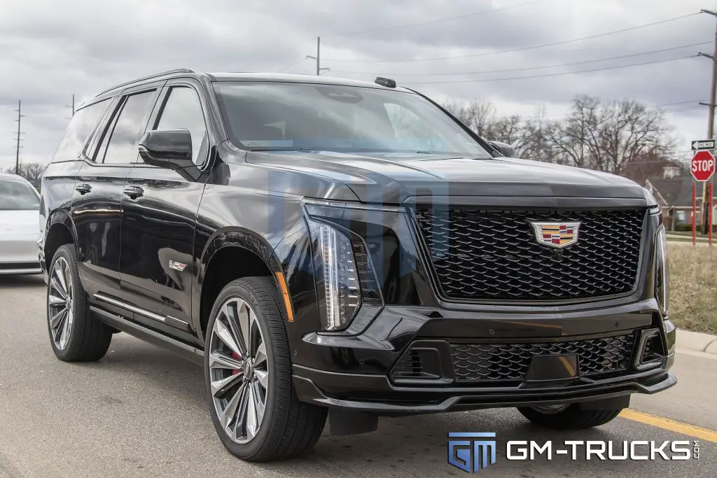 2025 Cadillac Escalade Caught Undisguised with new exterior styling and all-new interior