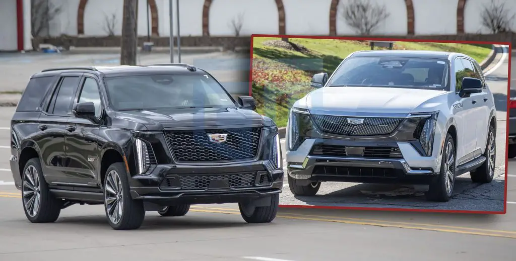 The Escalade and Escalade IQ will share similar styling in 2025