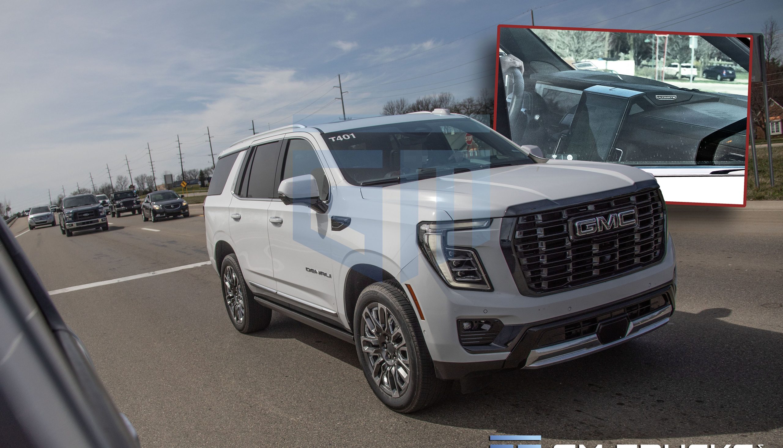 That's HOT: New 2025 GMC Yukon Denali Ultimate Caught In Production 